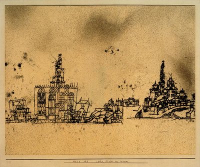 Old Town by the Water by Paul Klee